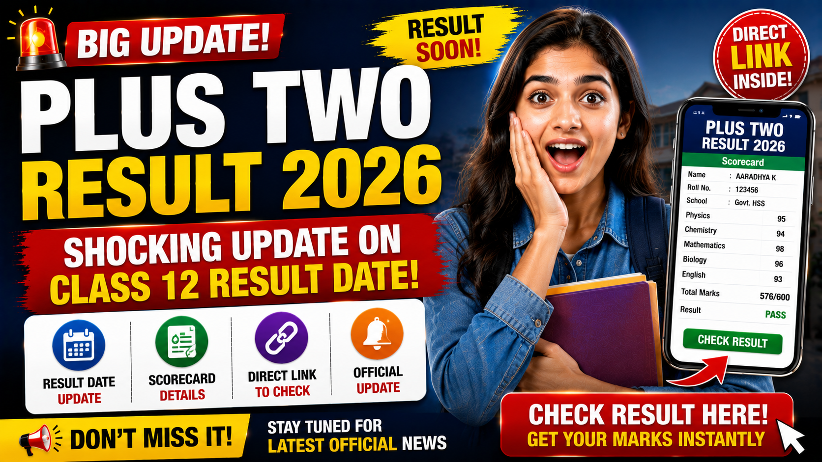 Plus Two Result 2026