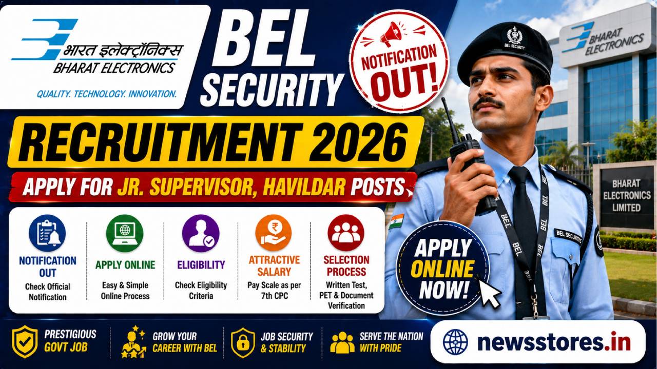 BEL Security Recruitment 2026