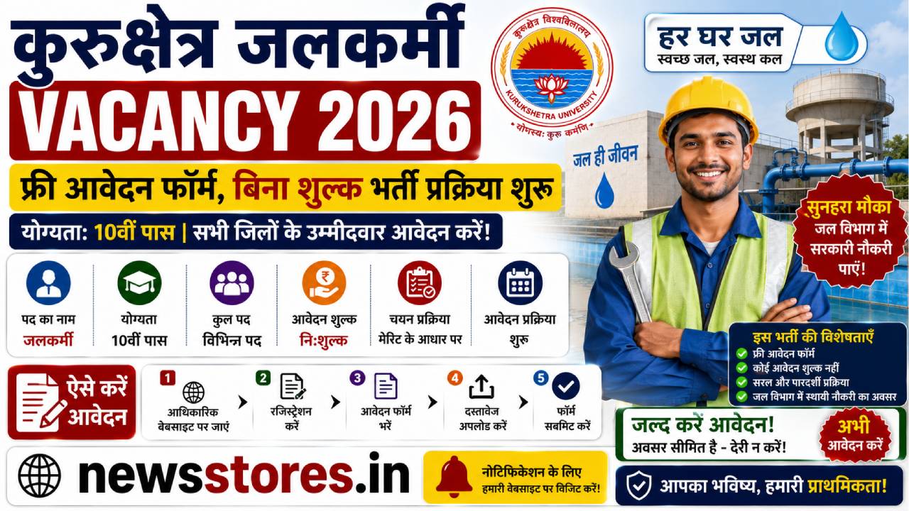 Kurukshetra Jalkarmi Vacancy 2026