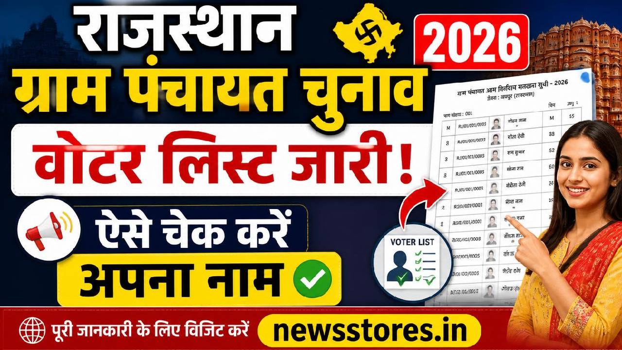 Rajasthan Gram Panchayat Chunav Voter List 2026